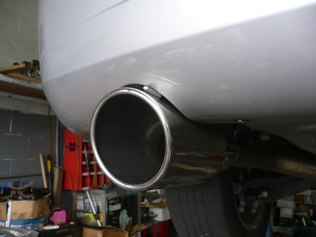 5 Inch Exhaust Tips are ON, Click for Picks - Chrysler 300C Forum: 300C